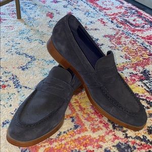 Cole Haan grand zero navy shoes